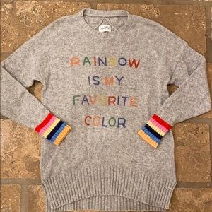 Lauren Moshi cashmere Rainbow is favorite color S